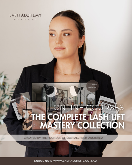 ONLINE COURSE - The Complete Lash Lift Mastery Collection (Traditional & Korean Method)
