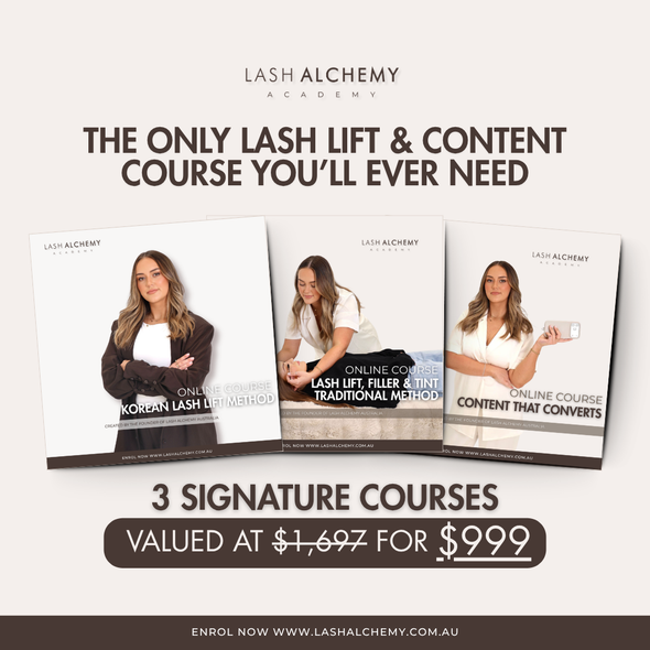 The Complete Lash Lift Mastery Collection [Traditional & Korean Method]