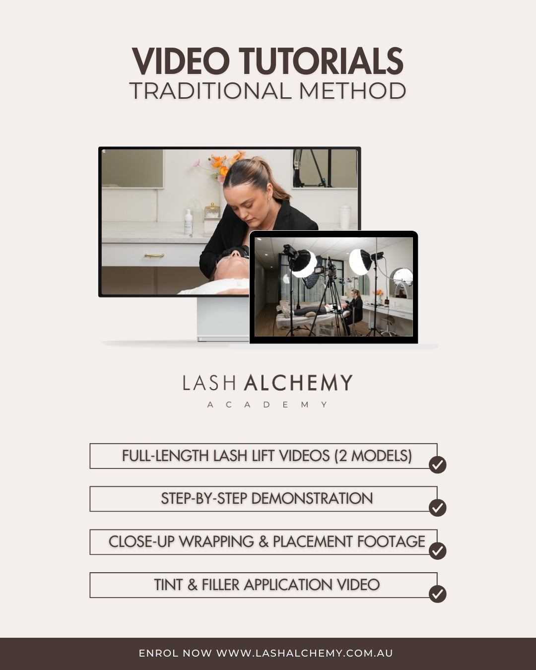 Video Tutorials - Traditional Method (Videos Only)