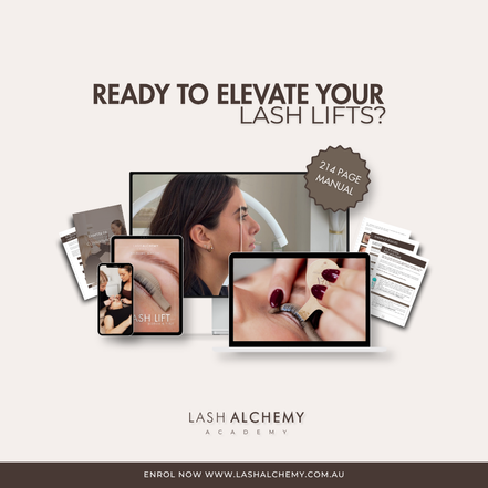 Lash Lift, Filler & Tint Mastery [Traditional Method]