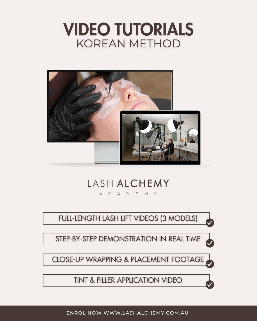 Video Tutorials - Korean Method (Videos Only)